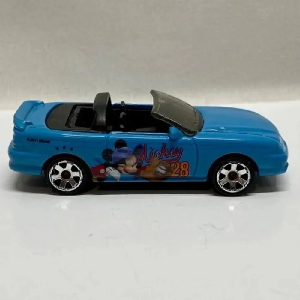 Vintage Matchbox 1994 Ford Mustang Cobra Convertible Donald Duck‎ + Mickey 1995